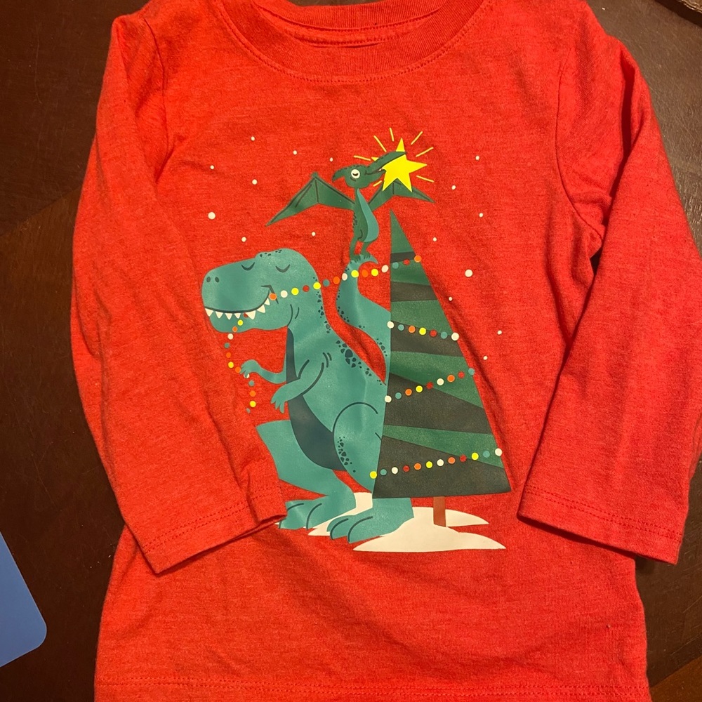 NWOT Cat & Jack 2T Christmas shirt